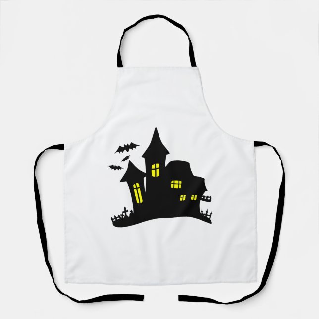 Spuk Halloween Schürze (Vorderseite)