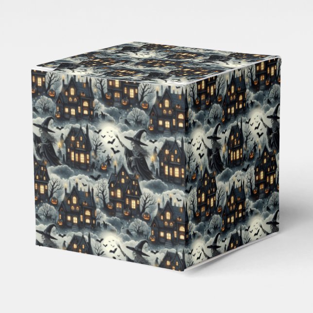 Spuk Halloween-Thema Geschenkschachtel (Vorderseite)