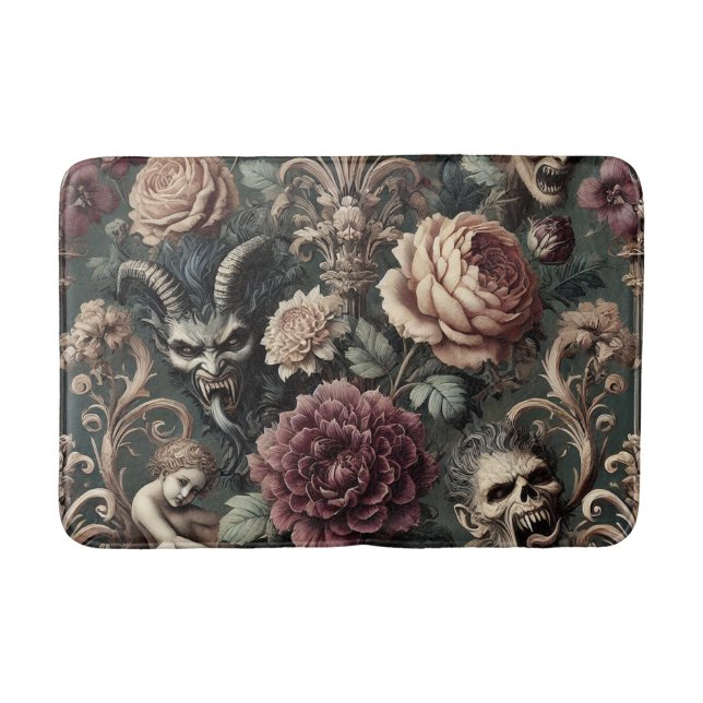 Spuk Harmonik - Gotik Viktorianisch Badematte (Vorderseite)