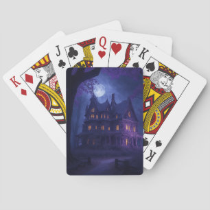 Spuk Haus auf dem Hügel Spielkarten