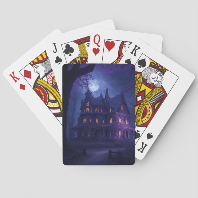Spuk Haus auf dem Hügel Spielkarten (Rückseite)