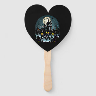 Spuk Haus, Beängstigende Halloween-Nacht Fächer