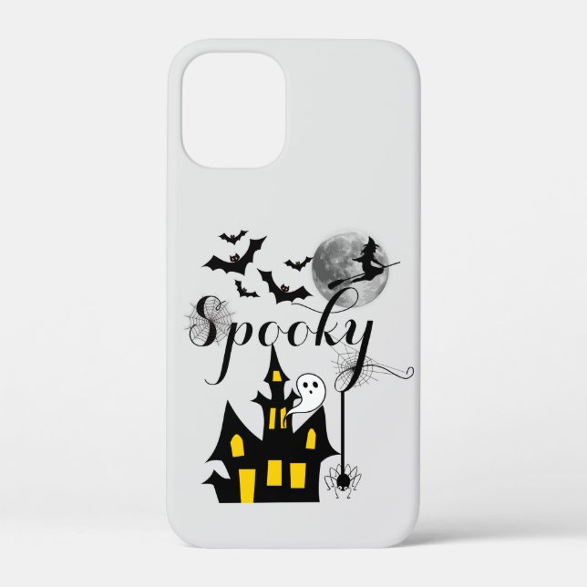 Spuk Haus Flying Hexe Spooky Halloween Case-Mate iPhone Hülle (Rückseite)