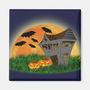 Spuk Haus-Halloween-Magnet Magnet