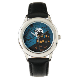 Spuk Haus Halloweens Armbanduhr