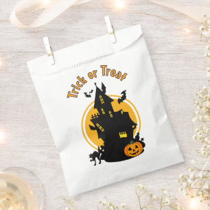 Spuk Haus mit Fleettrick oder Treatebag Geschenktütchen