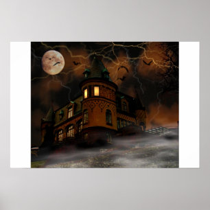 Spuk Haus Poster