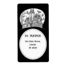 Spuk Haus und Fledermäuse Halloween