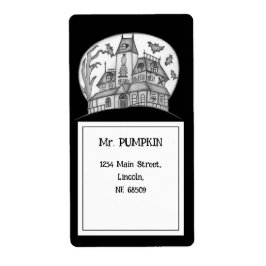 Spuk Haus und Fledermäuse Halloween