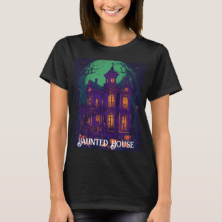Spuk Haus Vintag Hexenmond T - Shirt