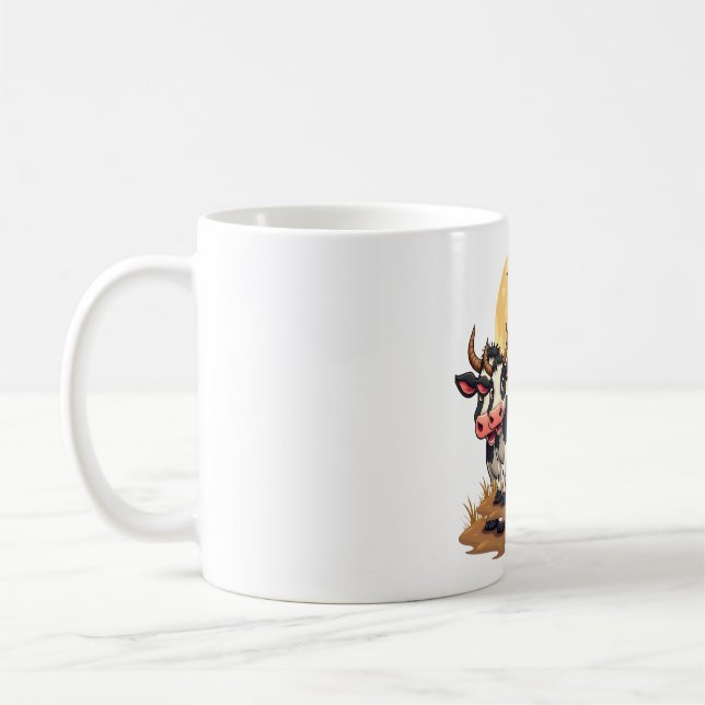 Spuk Hayride Cow Kaffeetasse (Links)