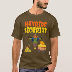 Spuk Hayride Sicherheit Funny Mama Vater Männer F T-Shirt