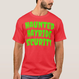 Spuk Hayride Sicherheit Funny Mama Vater Männer Fr T-Shirt