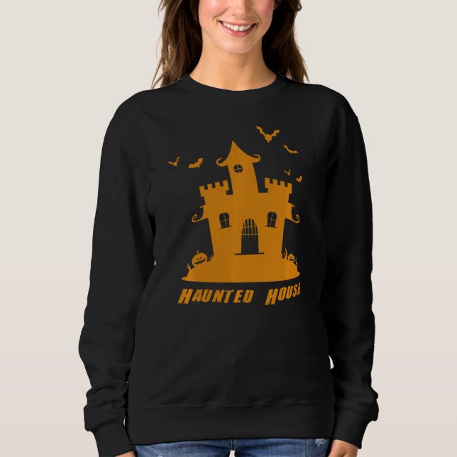 Spuk House Explorer Ghost Hunting Ghost Busting Sweatshirt (Vorderseite)