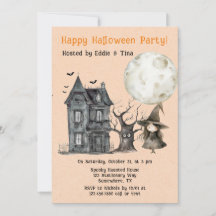 Spuk House Hexe Spooky Halloween-Party