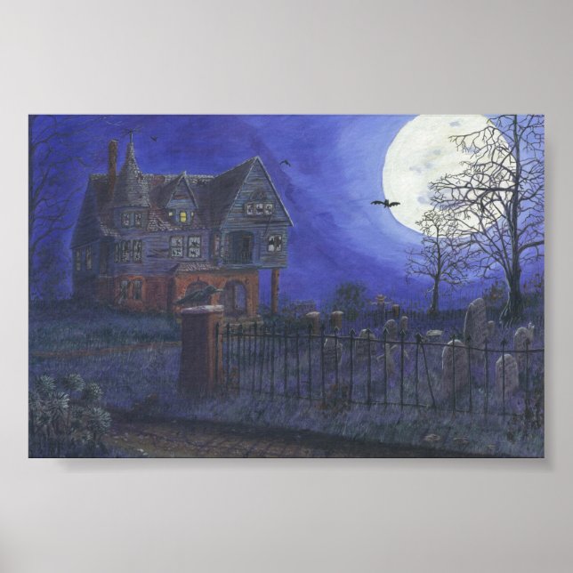 Spuk-House-Poster Poster (Vorne)