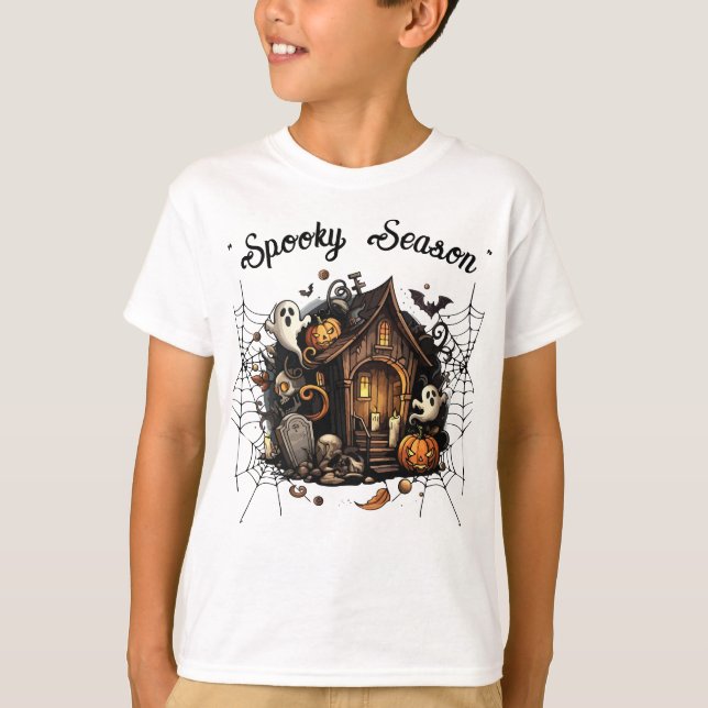 Spuk House Spooky T - Shirt 👻 🎃 (Vorderseite)