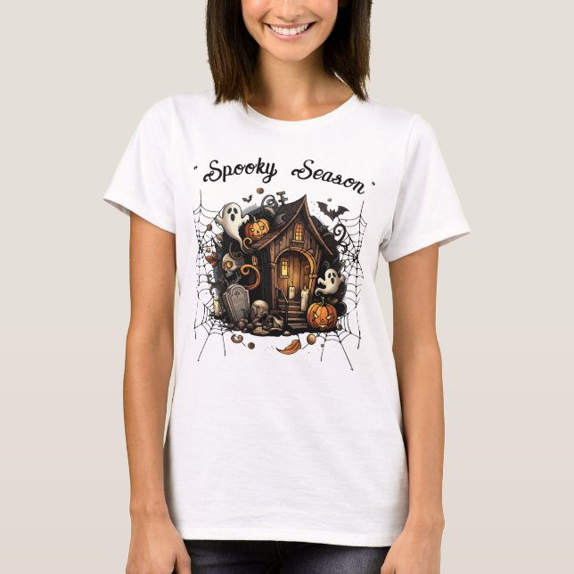 Spuk House Spooky T - Shirt 👻 🎃 (Vorderseite)