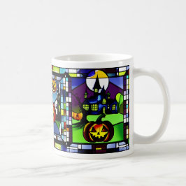 Spuk House-Tasse aus verkettetem Glas Kaffeetasse
