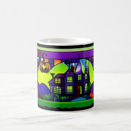 Spuk House-Tasse aus verkettetem Glas Kaffeetasse