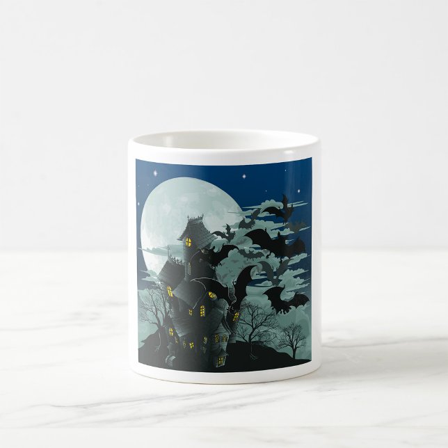 Spuk House Vollmond Tasse (Von Creator hochgeladen)