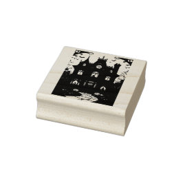 Spuk House Wolf Lane Gummistempel