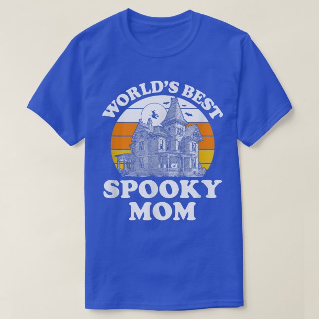 Spuk House Women Goth Graphic World's Best Spoo T-Shirt (Design vorne)