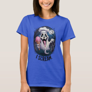 Spuk Ice Cream Ghost Halloween T-Shirt