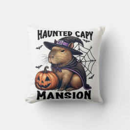 Spuk KapHerrenhaus Capybara Halloween Kissen