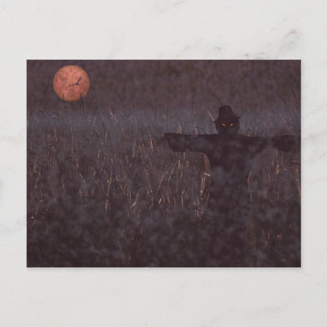 Spuk Maisfeld-Postkarte Postkarte (Vorderseite)