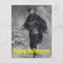 Spuk Man Happy Halloween Ghosts