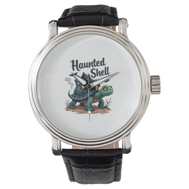 Spuk Muschel Turtle Armbanduhr (Vorderseite)