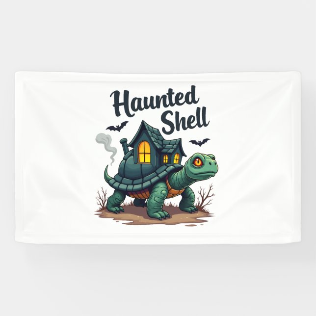 Spuk Muschel Turtle Banner (Horizontal)