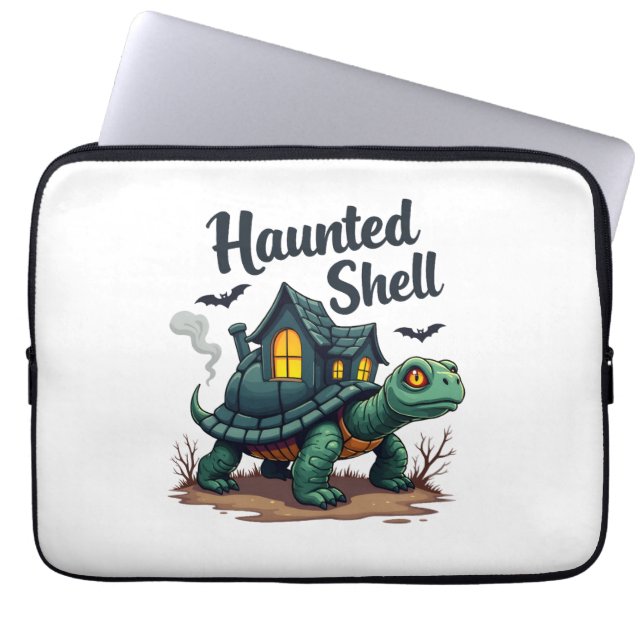 Spuk Muschel Turtle Laptopschutzhülle (Vorderseite)
