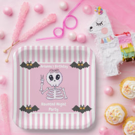 Spuk Nacht Party Geburtstag - Halloween Pappteller
