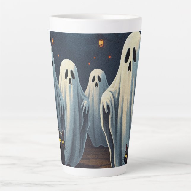 Spuk Nachtdarstellung Milchtasse (Vorderseite)