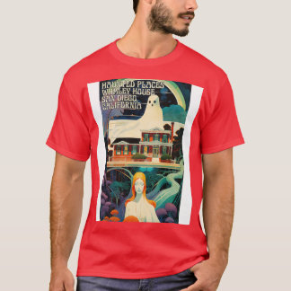 Spuk Orte Whaley House San Diego T-Shirt