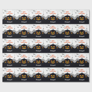 Spuk Pumpkin-Patch Geschenkpapier