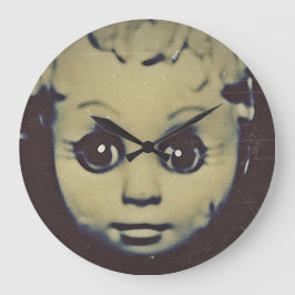 Spuk Puppengabe Großuhr Große Wanduhr