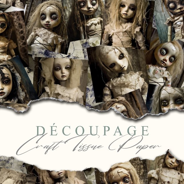 Spuk Puppenteppbuch zu Halloween Seidenpapier (Von Creator hochgeladen)