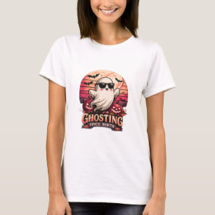 Spuk seit der Geburt Lustiger Halloween-Geist Graf T-Shirt