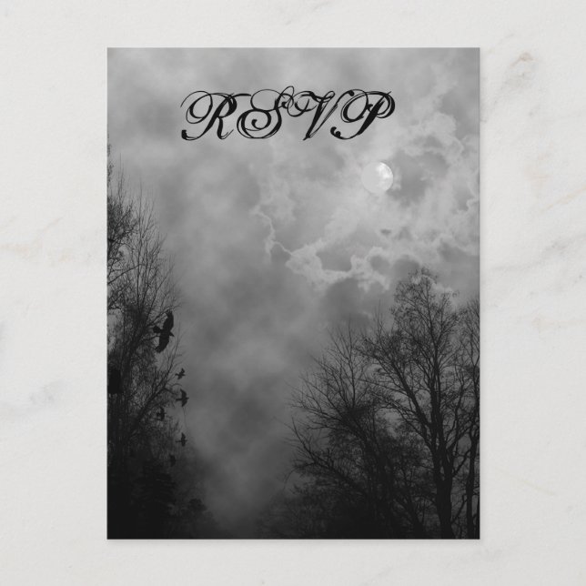 Spuk Sky Custom UAWG Postcard Einladungspostkarte (Vorderseite)