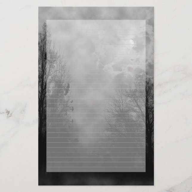 Spuk Sky Note Paper Briefpapier (Vorderseite)