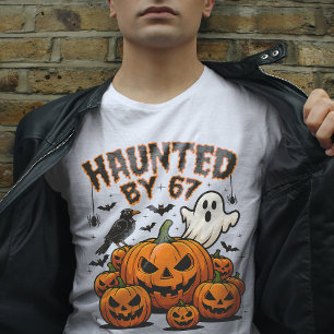 Spuk von 67 Funny Ghost und KürbisHalloween T-Shirt