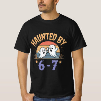 Spuk von 6-7 Retro-Ghost-Halloween-Design T-Shirt