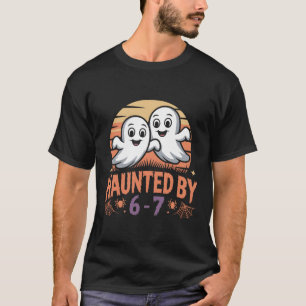 Spuk von 6-7 Retro-Ghost-Halloween-Design T-Shirt