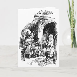 Spuk von drei Spirituosen Feiertagskarte