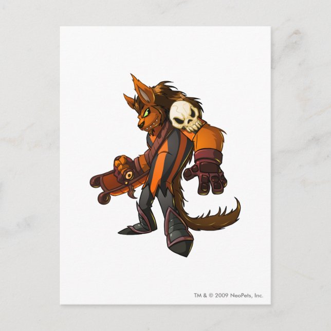 Spuk Woods Team Captain 2 Postkarte (Vorderseite)