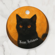 Spukhafte Eleganz Halloween Schwarze Katze Ernteda