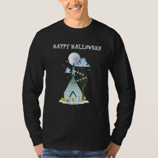 Spukhaus Faules Halloween-Kostüm Gruselig Unheimli T-Shirt